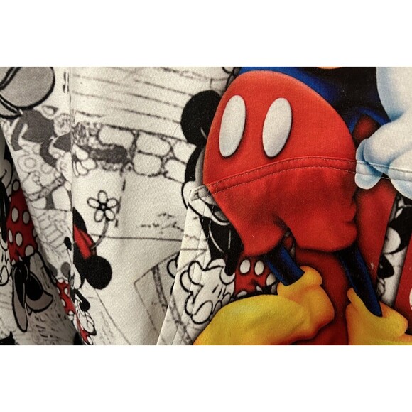 Disney Mickey Mouse and Minnie Mouse Men's S All Over Print 3D HOODIE - Picture 4 of 16